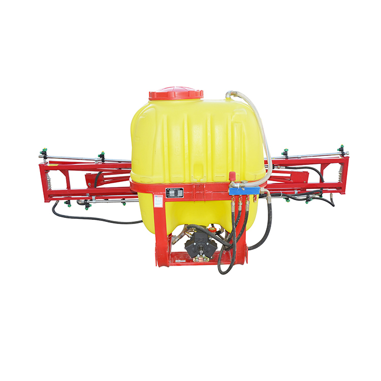 The tractor boom sprayer provides many conveniences for farmers