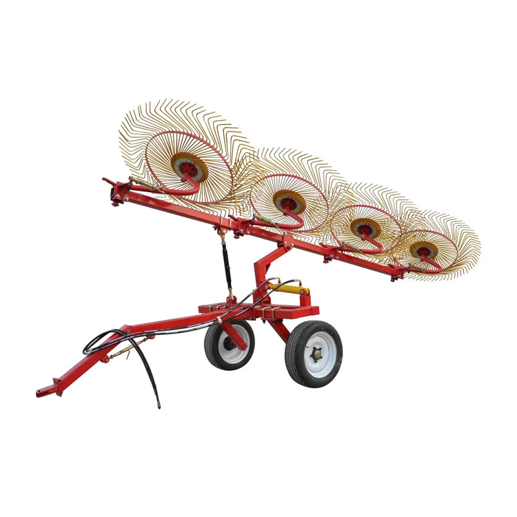 What are some common problems that can occur when using a Wheel Hay Rake and how can they be avoided?