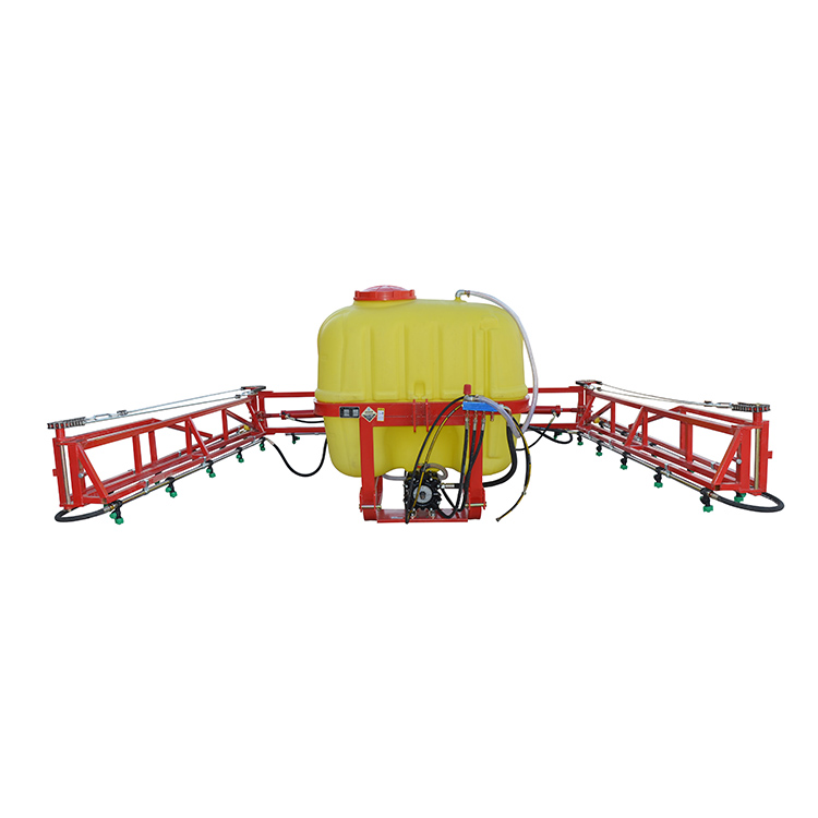 Tractor mounted farm boom sprayer